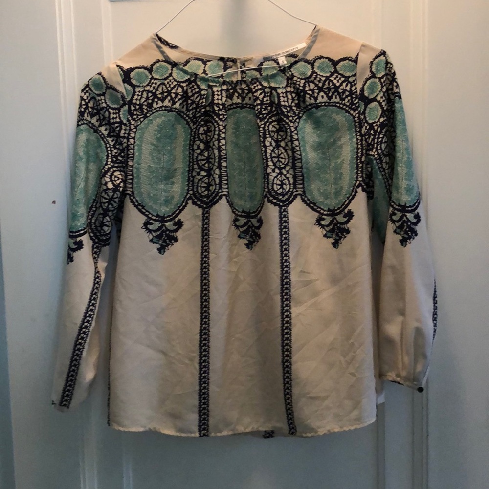 Patterned Blouse